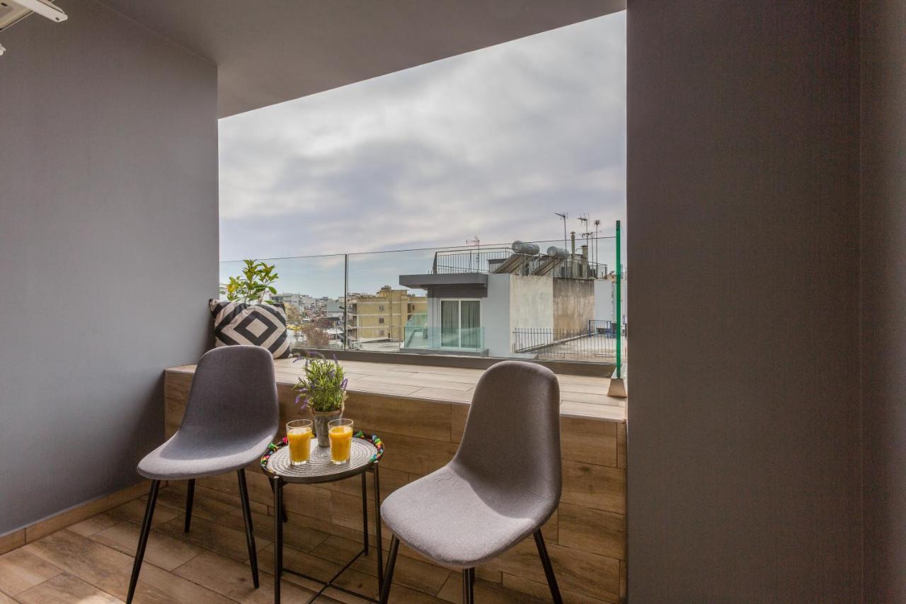 Raise Athens Metro Apartments ภายนอก รูปภาพ